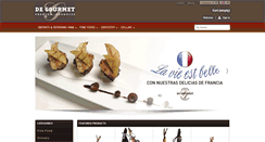 Desktop Screenshot of gdegourmet.com